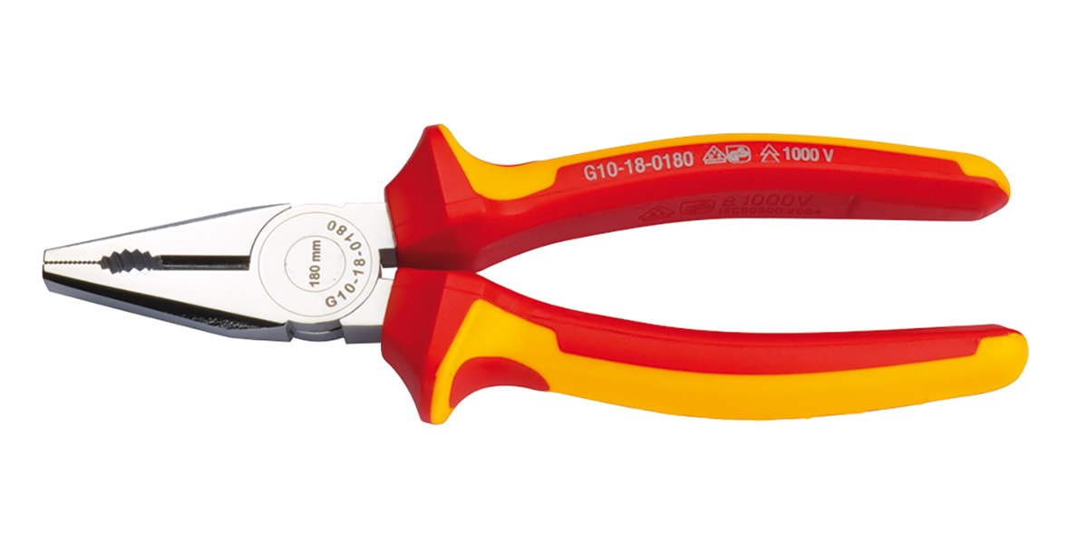 Product image for 160 mm Insulated Pliers (VDE Approved)