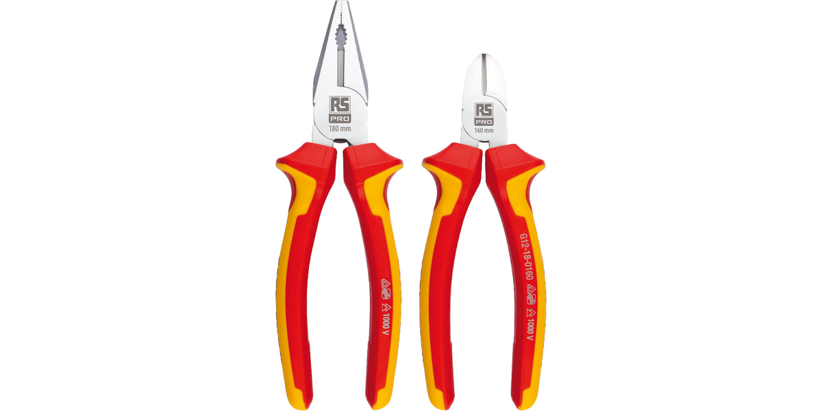 Product image for 2 pc Insulated Pliers Set