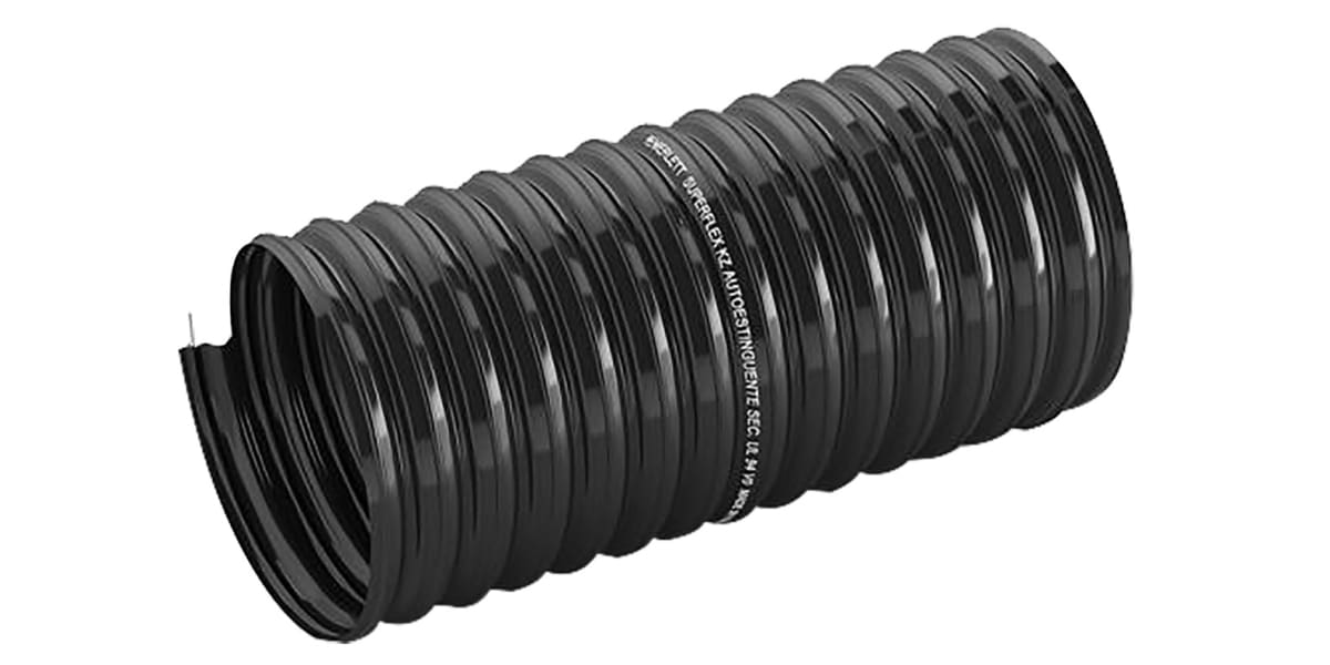 Product image for SUPERFLEX KZ PVC DUCTING, 76MM ID, 5M