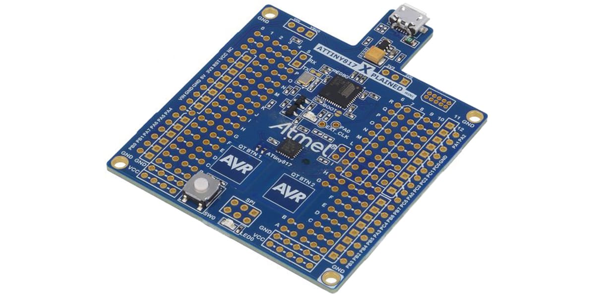 Product image for ATiny 8-Bit Xplained Mini Eval Board