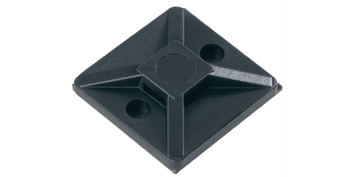 Product image for MB3 Base black 19x19mm pk 100