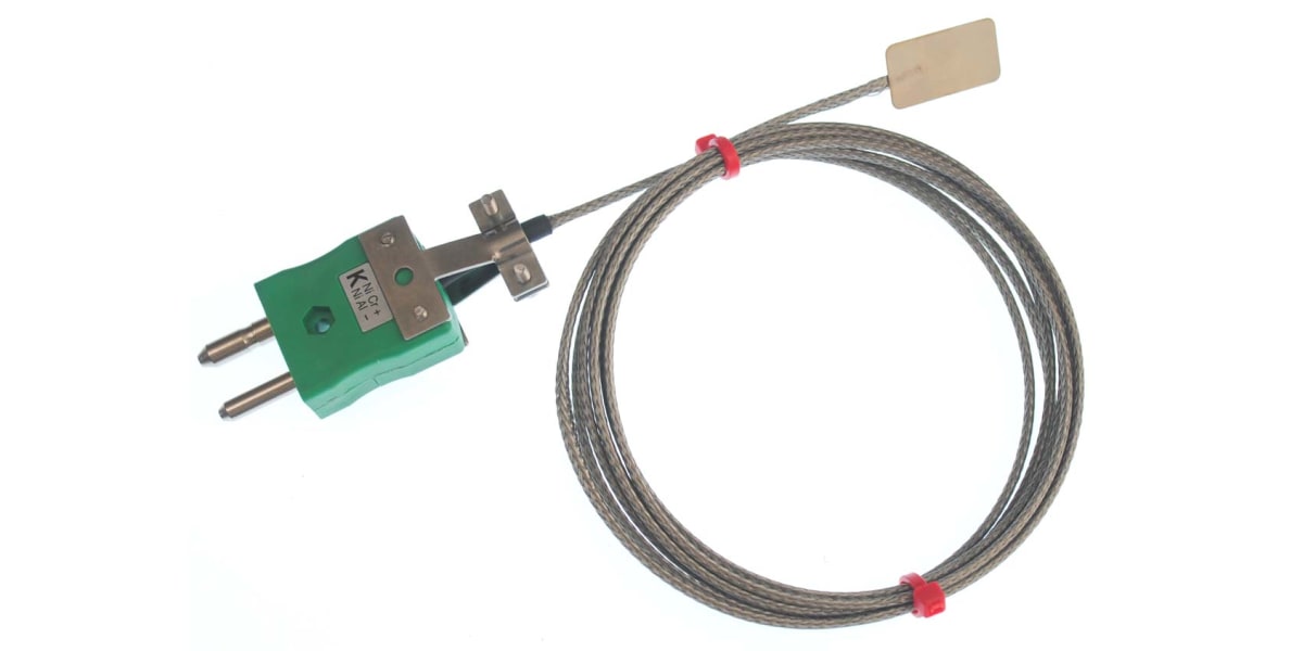 Product image for LEAF THERMOCOUPLE TYPE K 2M