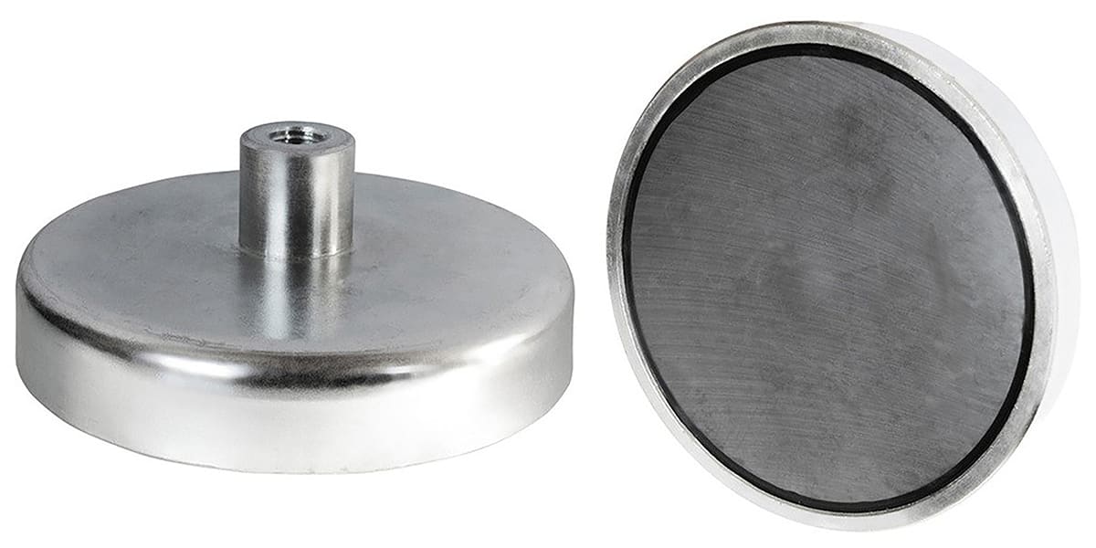 Product image for 32 X 7MM SAMARIUM SHALLOW POT MAGNET