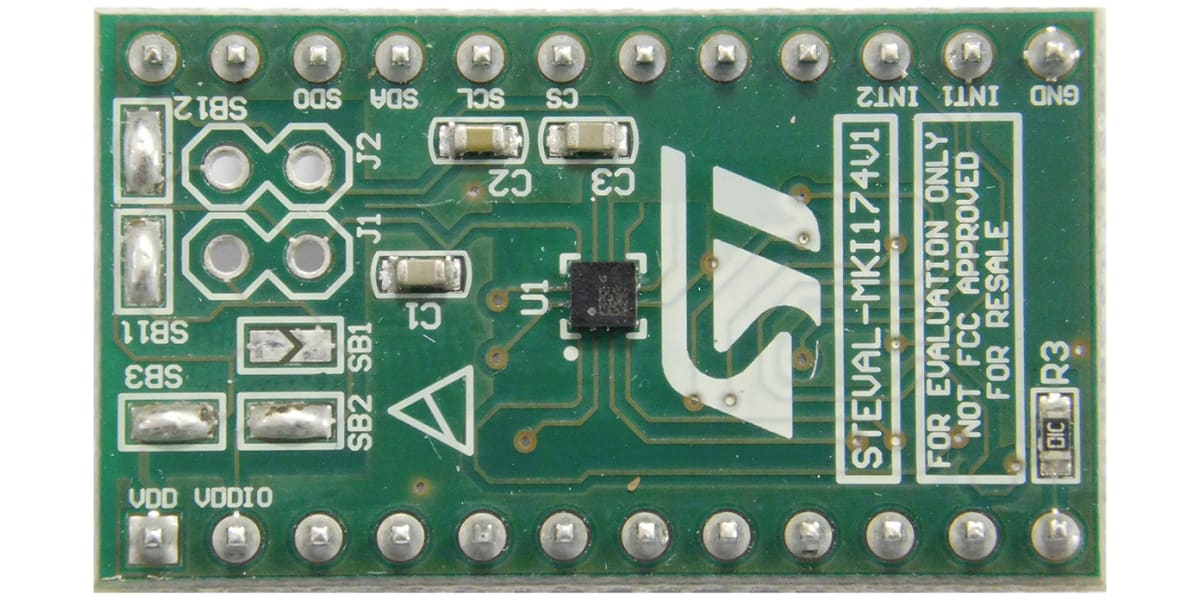 Product image for LIS2DS12 ADAPTER BOARD FOR DIL24 SOCKET