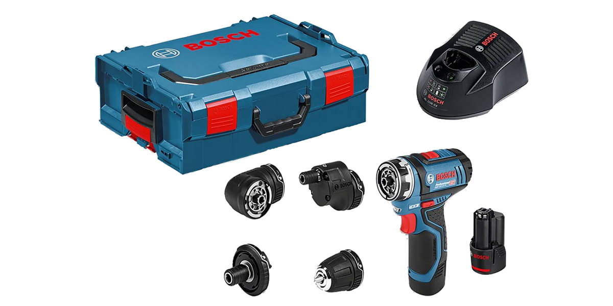 Bosch GSR Keyless 12V Cordless Drill Driver UK Plug RS Components Vietnam
