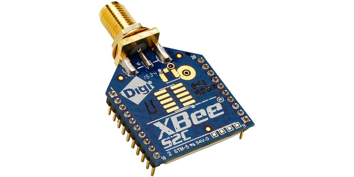 Product image for Digi International ZigBee XB24CASIT-001 XBee RF Transceiver Module XBee-S2C for Street Light 2.4GHz