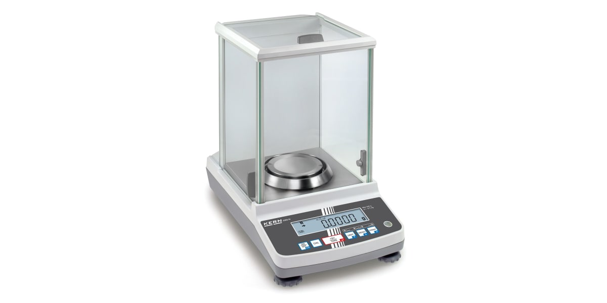 Product image for Kern Weighing Scale, 120g Weight Capacity Type B - North American 3-pin, Type C - European Plug, Type G - British 3-pin