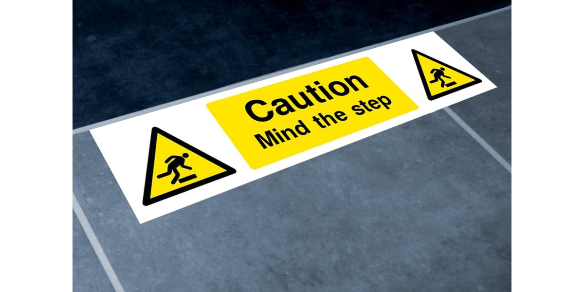 Product image for Mind The Step Floor Sticker