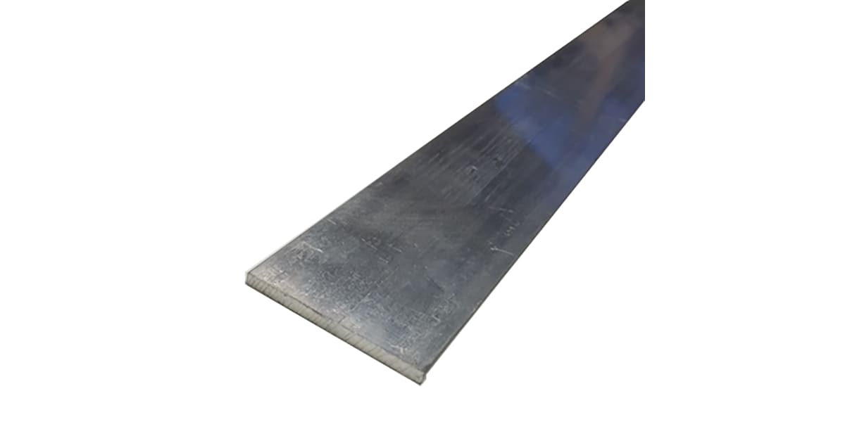 Product image for 6082T6 Aluminium flat, 40mmx5mmx1m, 5pk