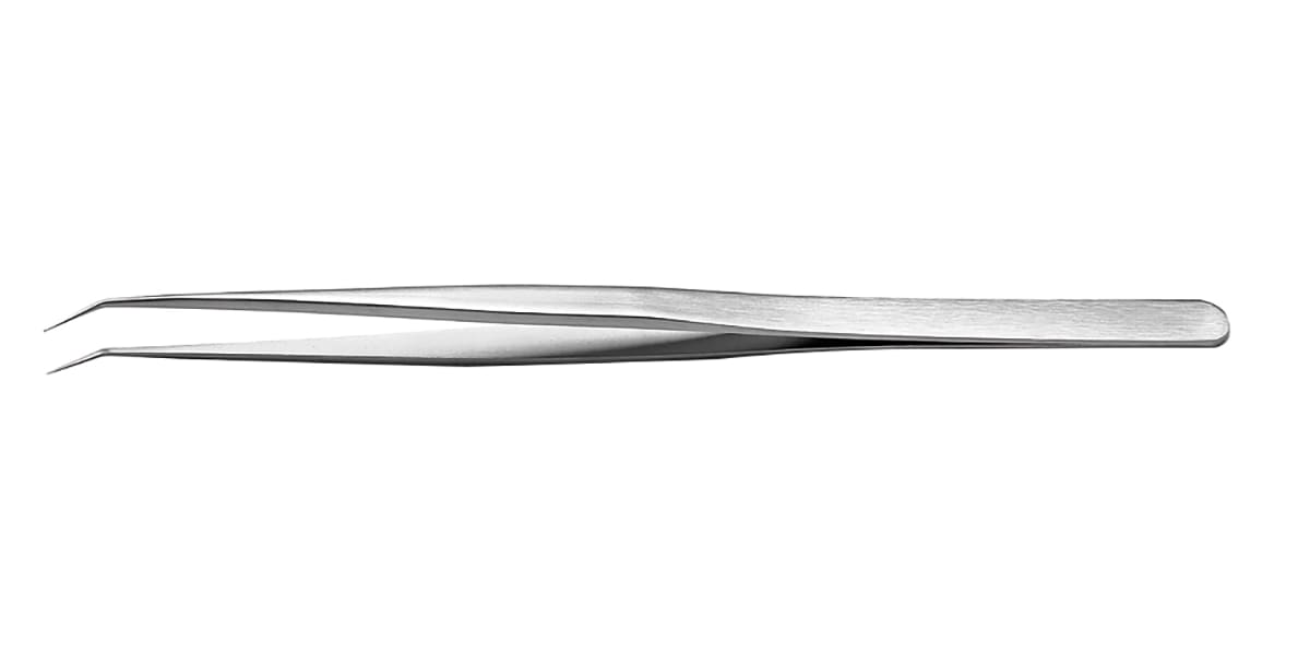 Product image for Premium economy tweezers bent 140mm