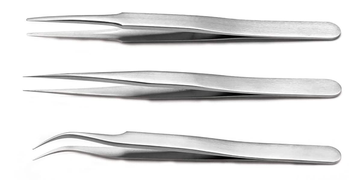 Product image for Kit of 3 Precision tweezers