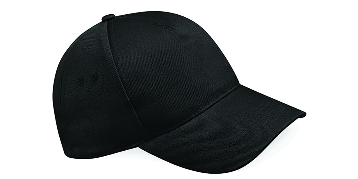 Product image for 5 Panel Cap Black