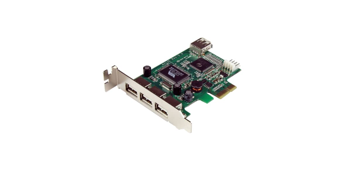 Product image for 4 Port PCIe USB 2.0 Card