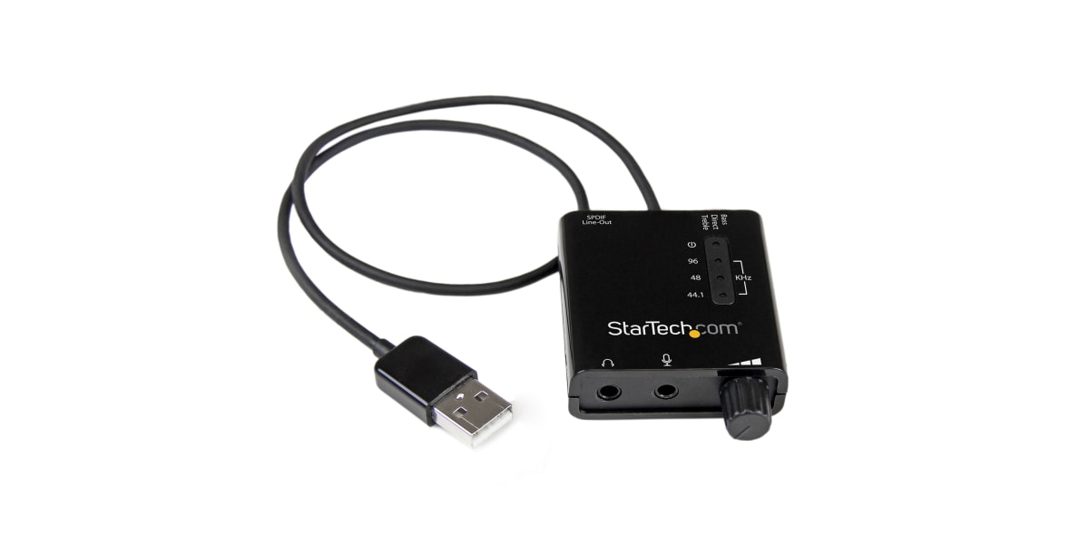 Product image for USB External Sound Card w Digital Audio