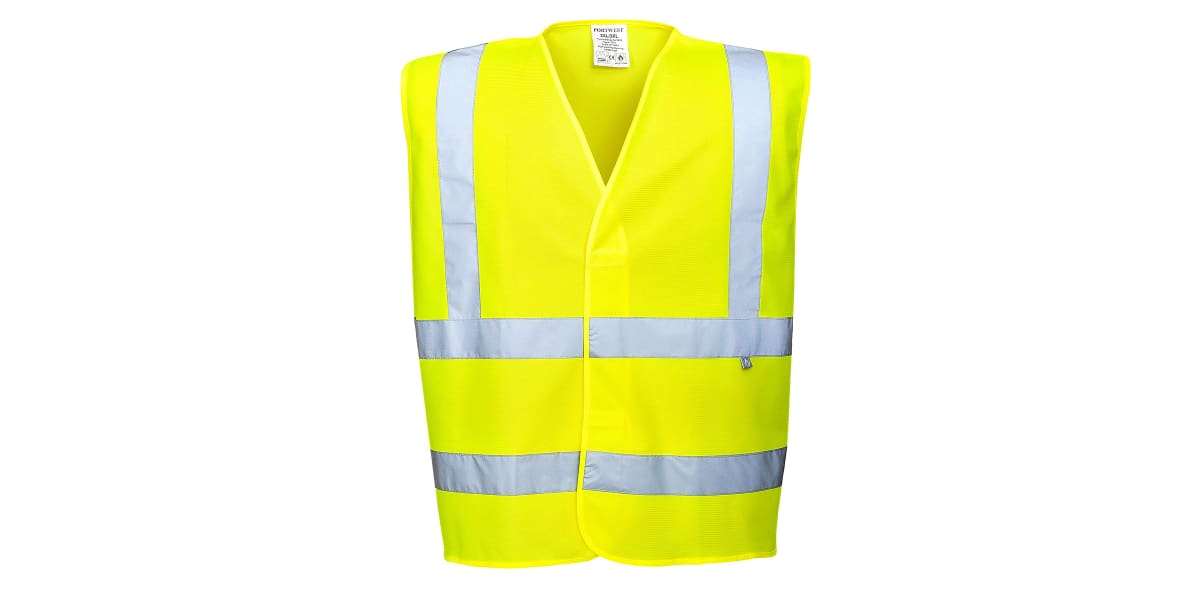 Product image for HI VIS ANTI-S VEST FR Yellow S/M