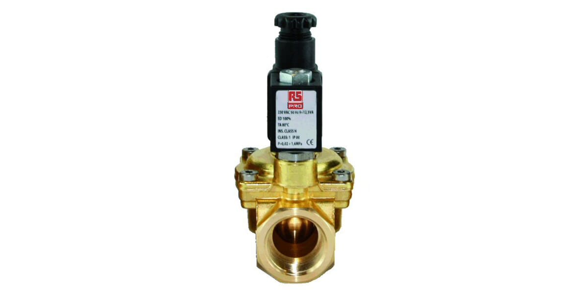 Product image for Solenoid valve 3/4" NC 220Vac