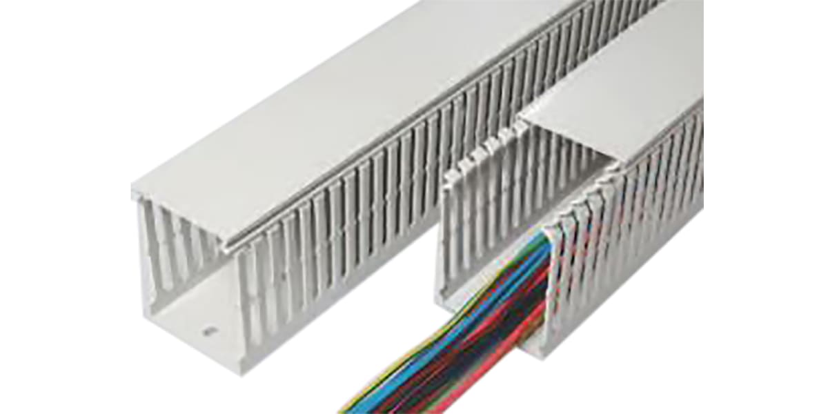 Product image for HALOGEN FREE TRUNKING GN-HF H60XW25 GREY