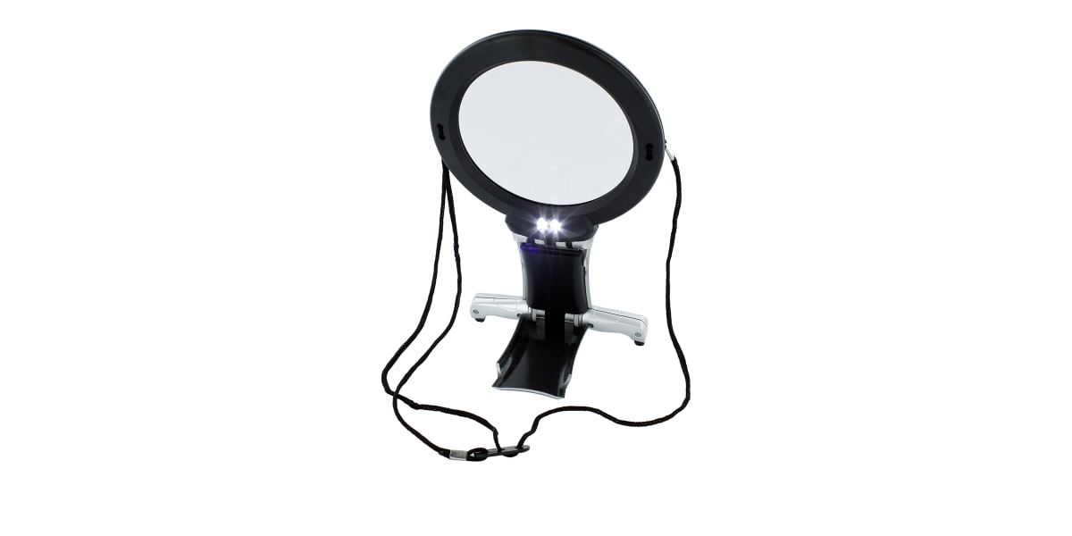 Product image for LED Neck & Desk Magnifier 2x