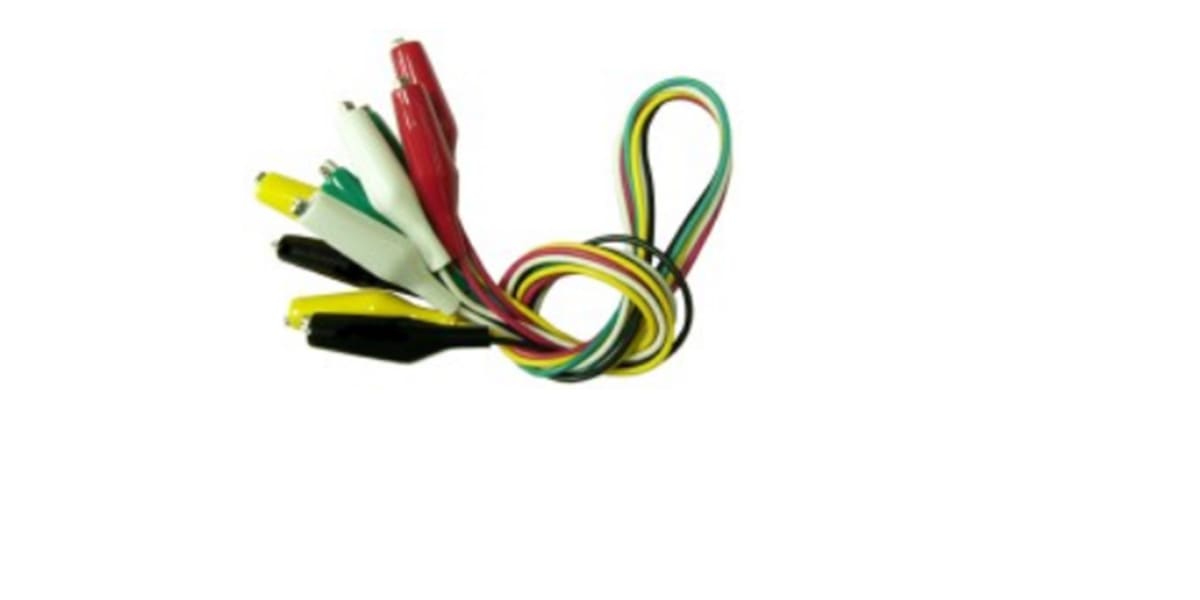 Product image for TEST LEADS BOTH ENDS CROCODILE 560MM