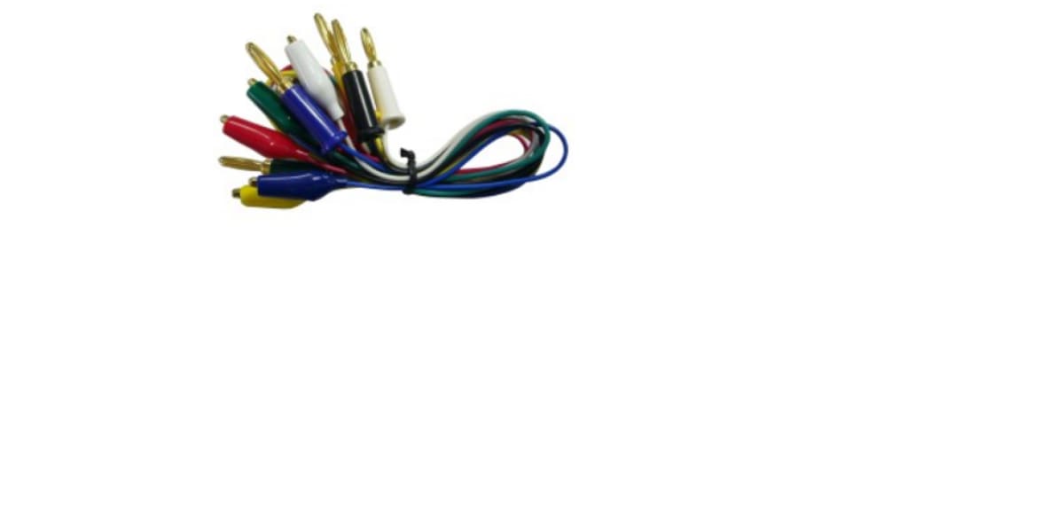 Product image for TEST LEADS CROCODILE - BANANA PLUG