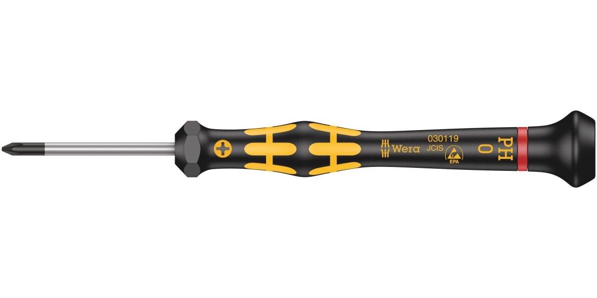 Product image for 1550 ESD MICRO PH 0 X 40 MM SCREWDRIVER