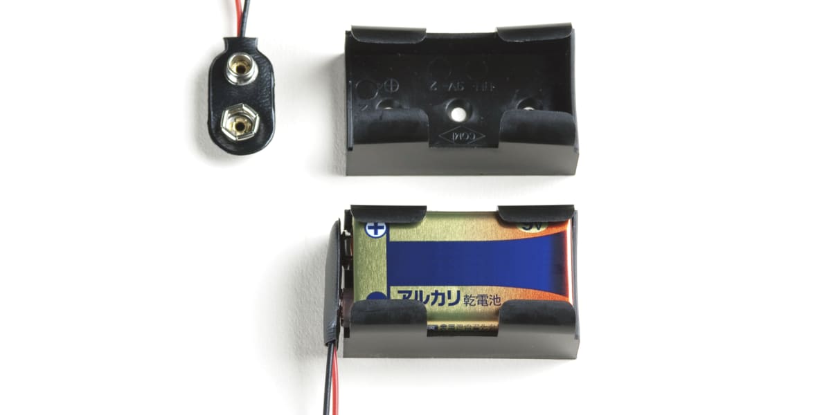 Product image for BATTERY HOLDER PP3