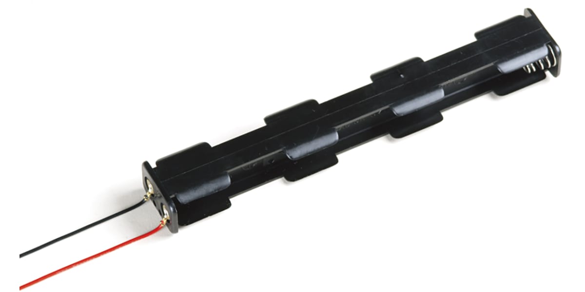 Product image for 6 AA BATTERY HOLDER & LEAD