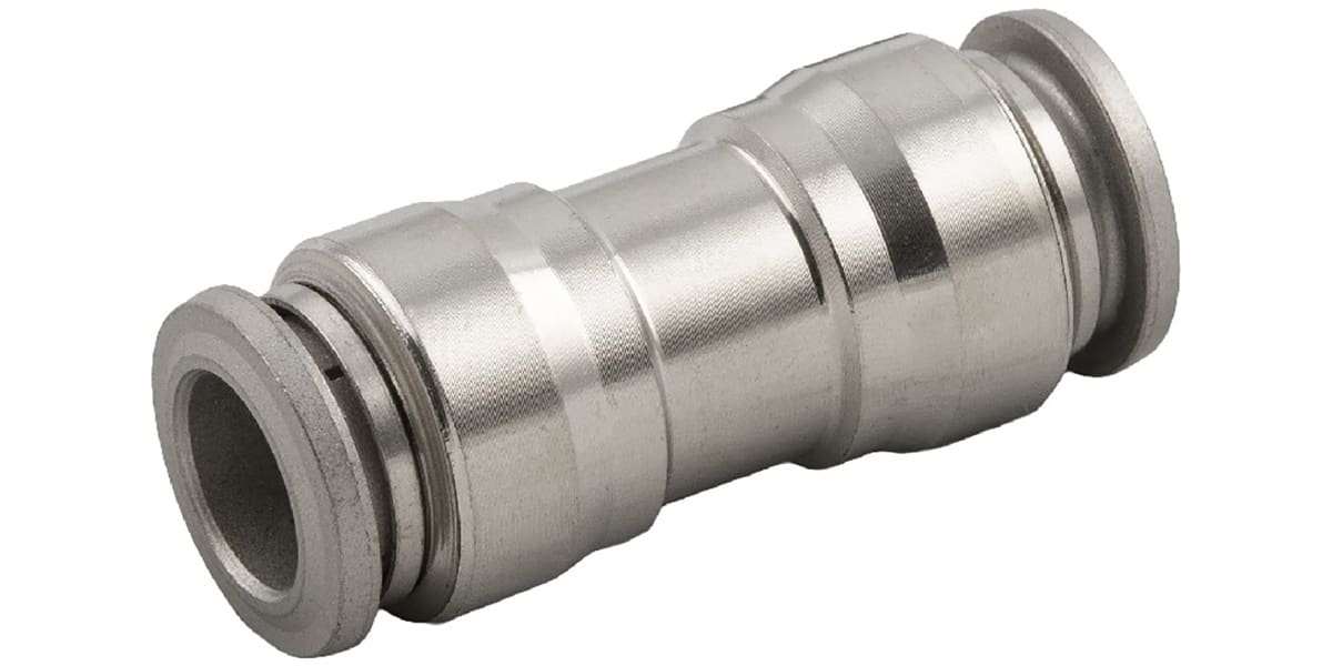 Product image for STAINLESS STEEL EQUAL CONNECTOR 8MM