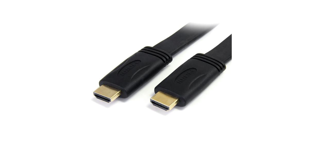 Product image for 5m Flat HDMI Digital Video Cable with Et