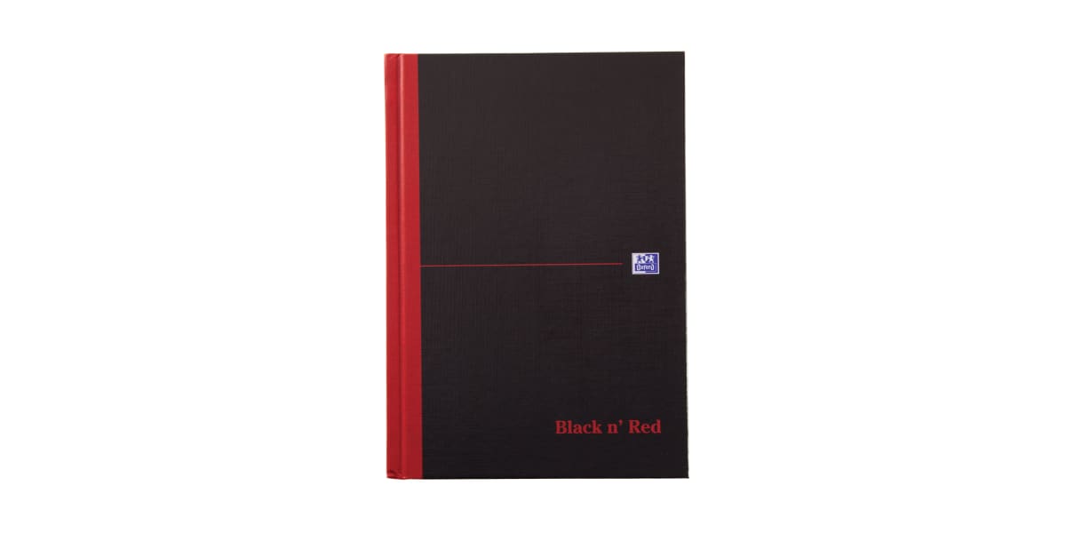 Product image for BLACK N RED BOOK A5 96LF FEINT