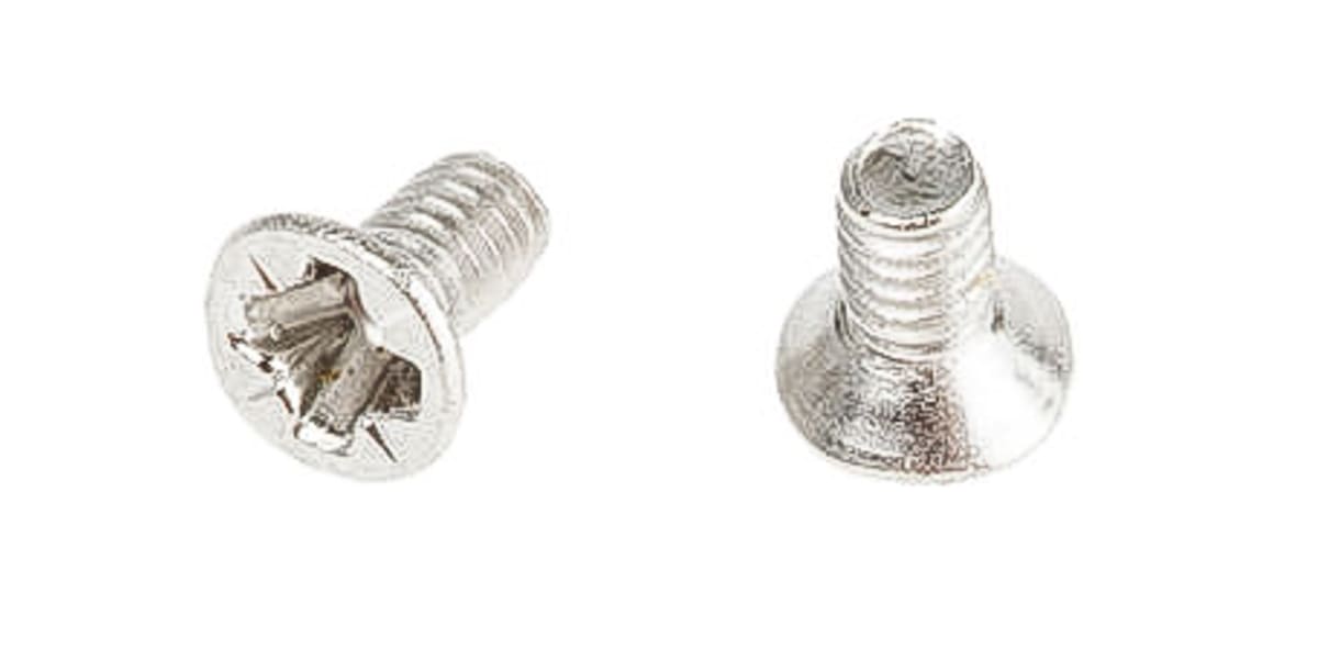 Product image for M2.5x16 A2 ST ST Pozi Csk Machine Screw