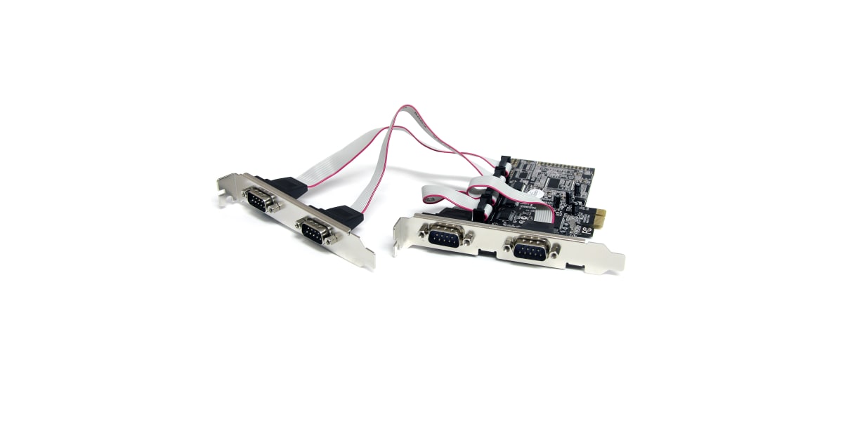 Product image for 4 Port Native PCI Express RS232 Serial A