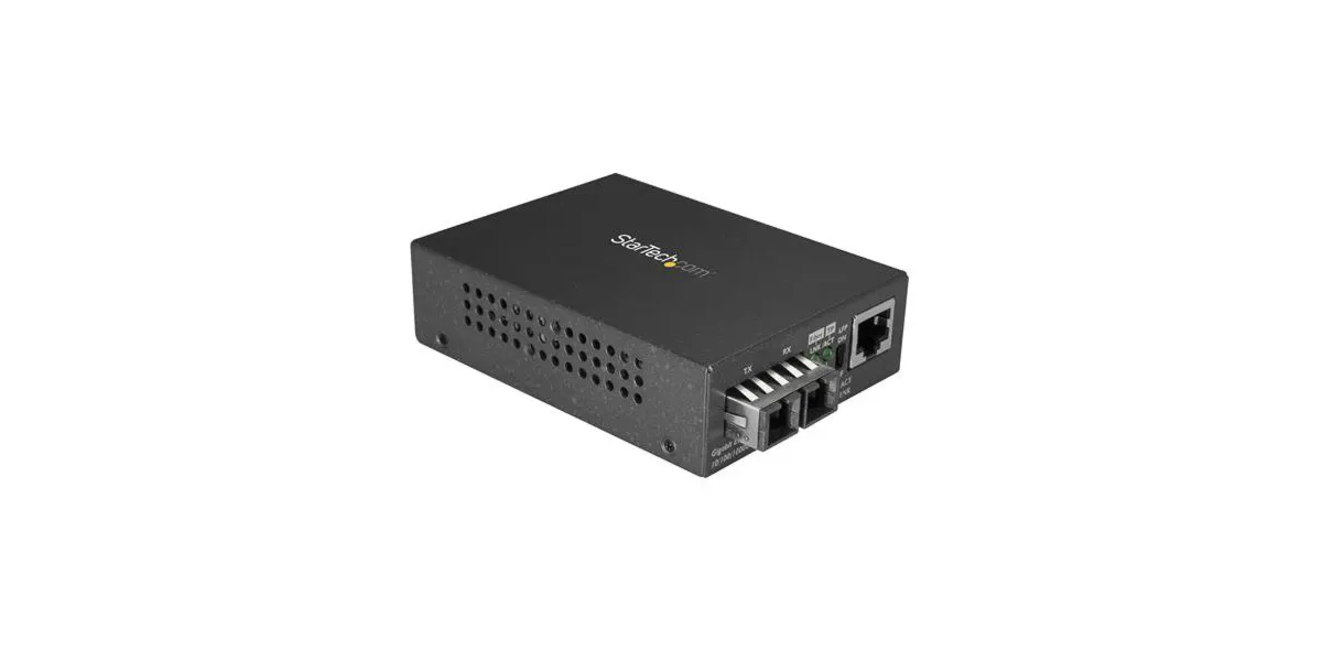 Product image for Fiber Media Converter - 1000Base-LX - 10