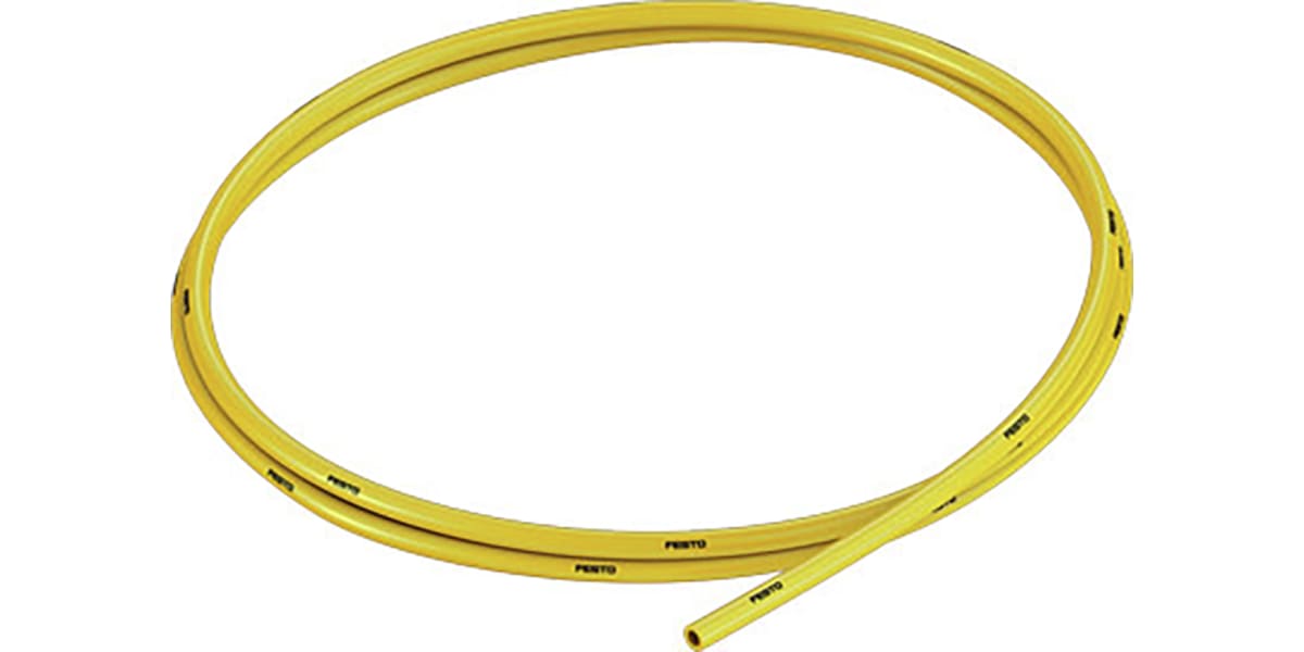 Festo Air Hose Yellow Polyurethane 4mm x 50m PUN-H Series - RS ...