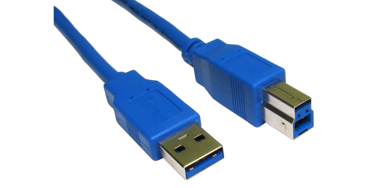 Product image for 3mtr Usb 3.0 A M - B M Cable - Blue