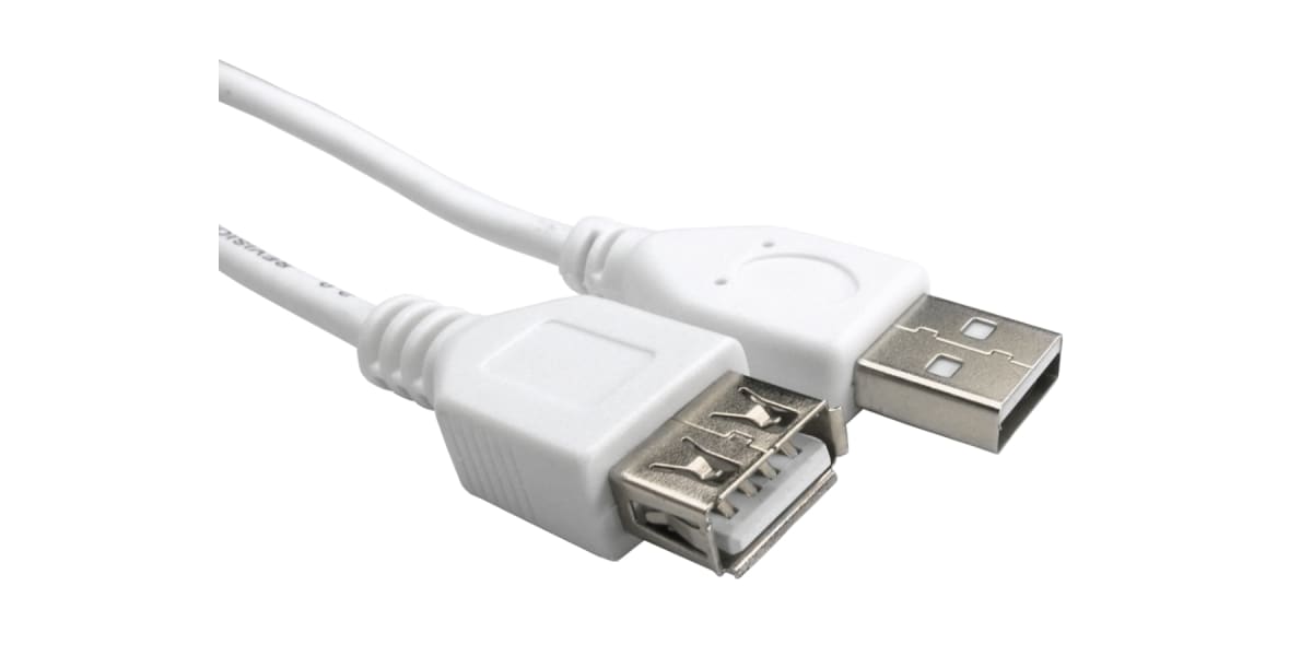 Product image for 1MTR USB 2.0 A M - A F EXTENSION CABLE -