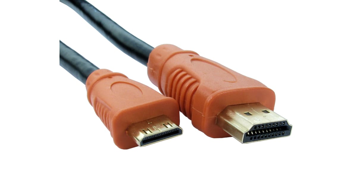 Product image for 2mtr HDMI M - Mini HDMI M HS+E Cable - B