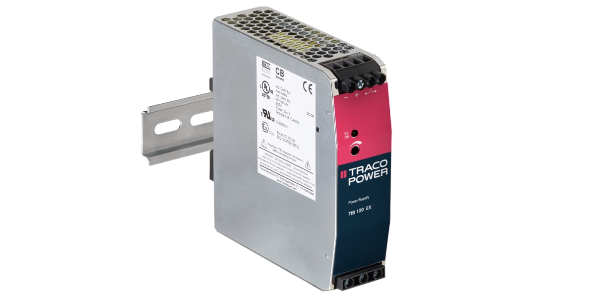 Product image for DIN Rail Power Supply 24V 120W ATEX