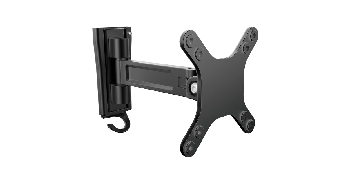 Product image for WALL-MOUNT MONITOR ARM - SINGLE SWIVEL