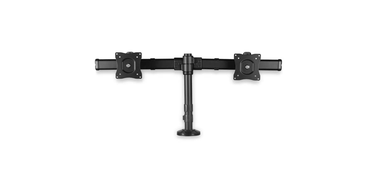 Product image for DESK-MOUNT DUAL-MONITOR ARM - CROSS BAR