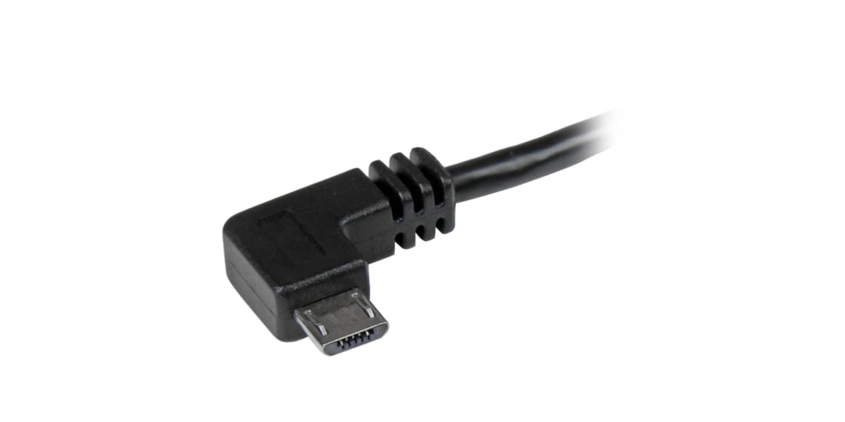 Product image for Micro-USB Cable with Right-Angled Connec