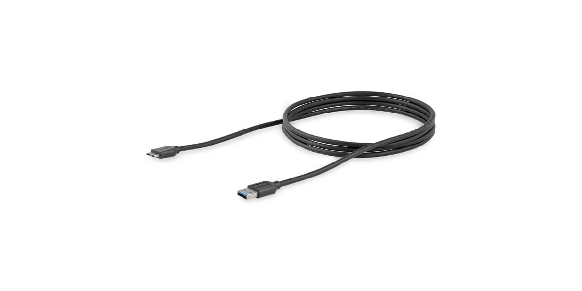 Product image for Slim Micro USB 3.0 Cable - M/M - 2m (6ft