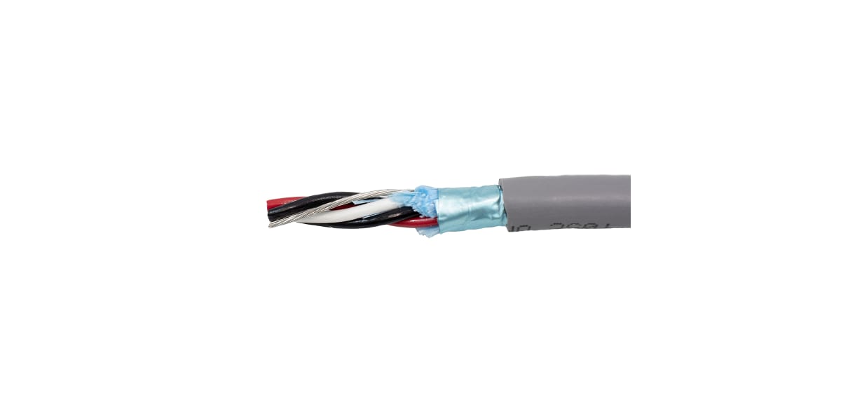 Product image for 22AWG 7/30  2 PAIR  FOIL SHIELDED