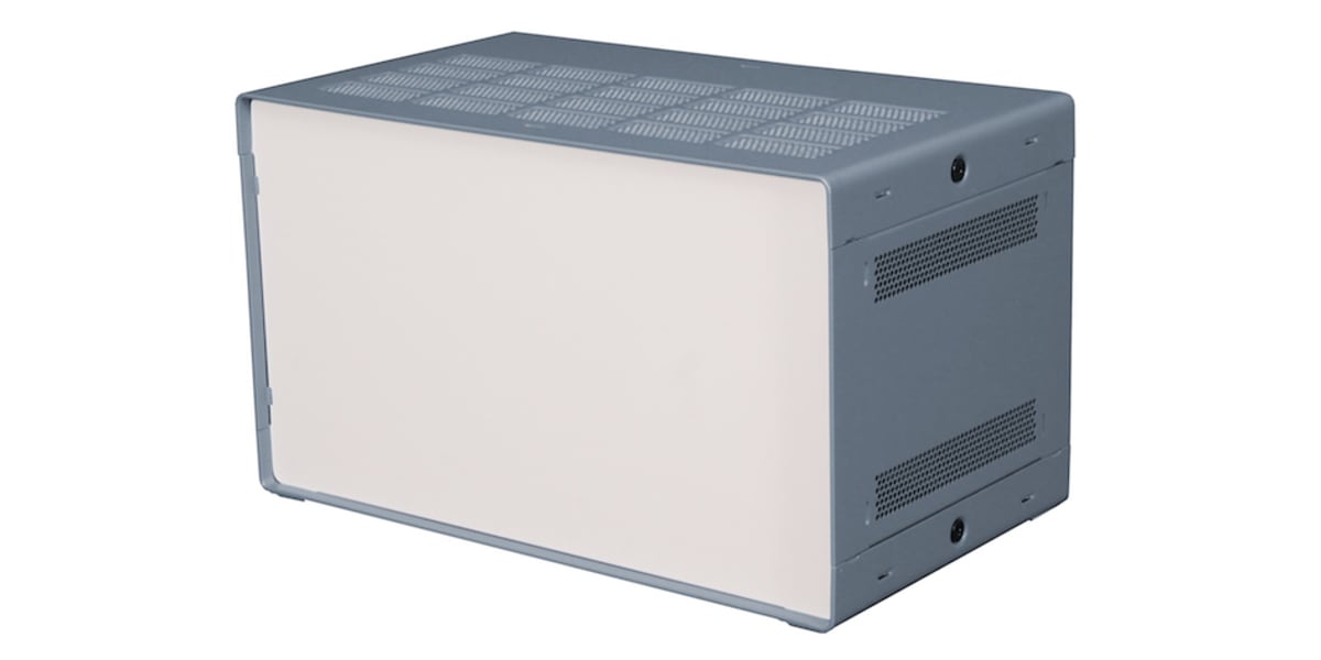 Product image for RS PRO Light Grey Extruded Aluminium Enclosure, IP30, 279 x 305 x 175mm