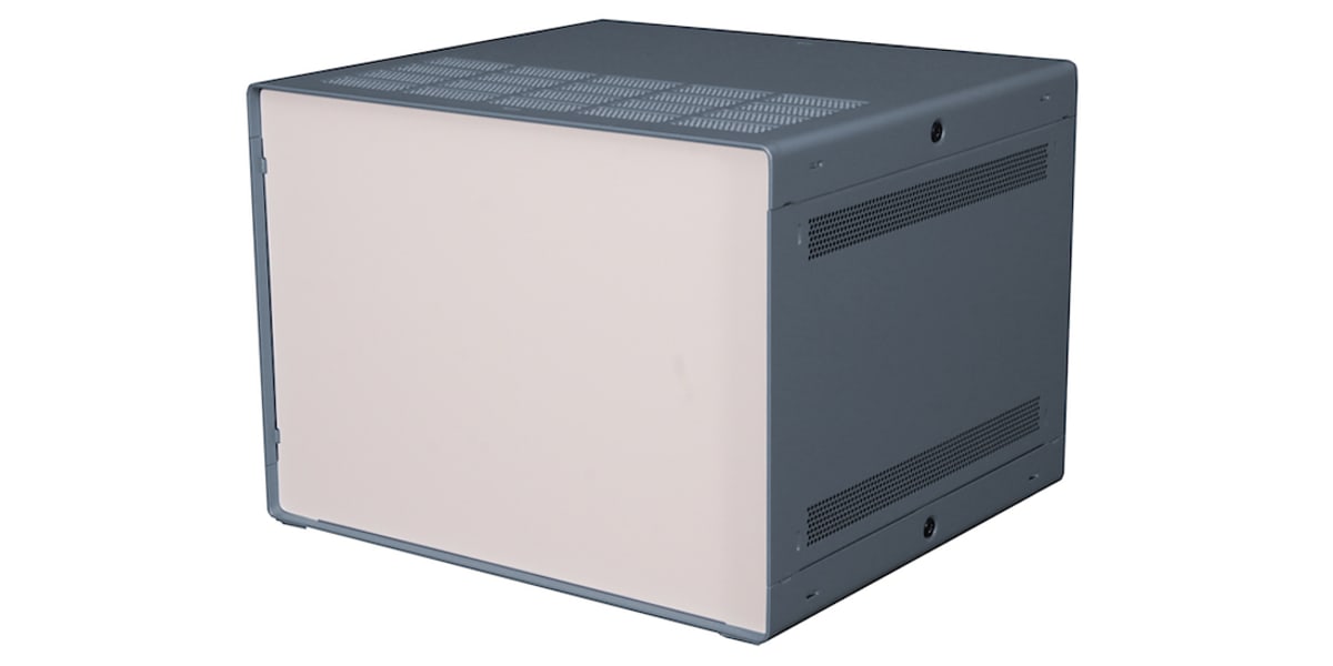 Product image for RS PRO Light Grey Extruded Aluminium Enclosure, IP30, 279 x 305 x 219mm