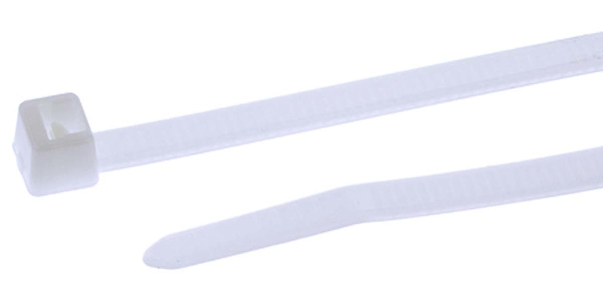 Product image for Natural nylon cable tie 210x4.7mm