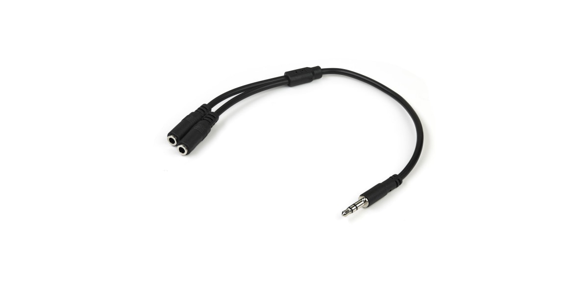 Product image for SLIM PHONO STEREO SPLITTER CABLE 3.5MM T