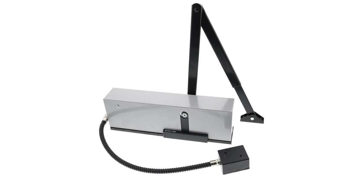 Product image for Briton Silver Fire Door Suitable Door Closer