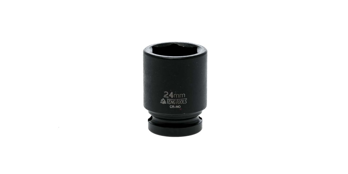 Product image for IMPACT SOCKET 1/2 INCH DRIVE 24MM DIN