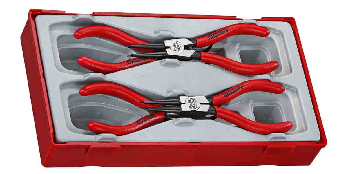 Product image for PLIER SET 5 INCH CIRCLIP 4 PIECES